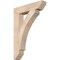 Ekena Millwork Thorton Slat Smooth Bracket, Douglas Fir, 5 1/2"W x 28"D x 40"H BKT06X28X40THR06SDF - alternate 1